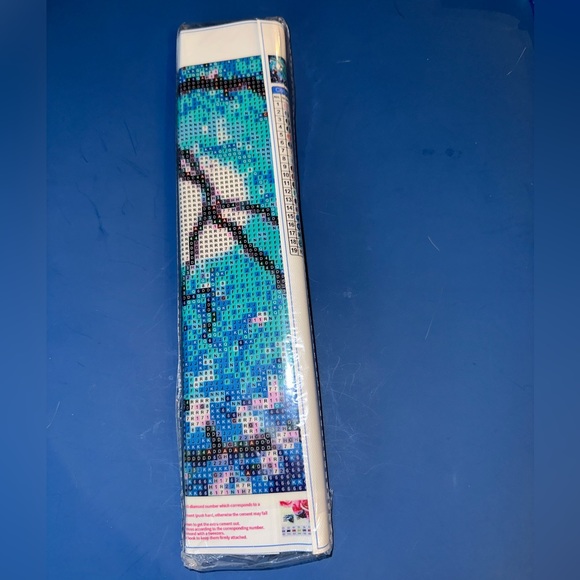 Diamond Art 5D DIY Craft Kit - Beaded Canvas - Cherry Blossom & Butterflies - Picture 2 of 5